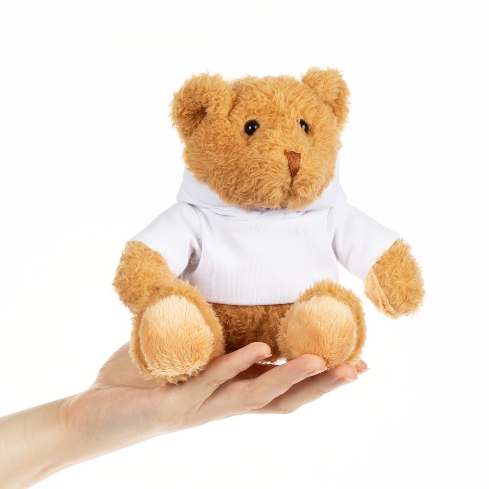 Мягкая игрушка «Мишка Cuddleton» в белом худи в Волгограде